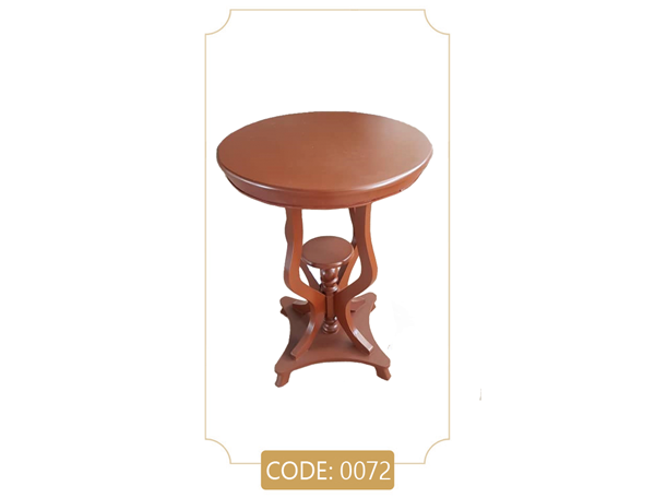 خرید میز خاطره گرد مدل 0072 ام دی افی